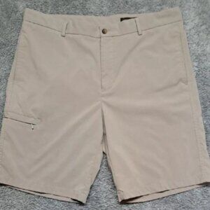 Greg Norman Shorts Mens 38 Golf Performance Chino Work Office Dress Stretch